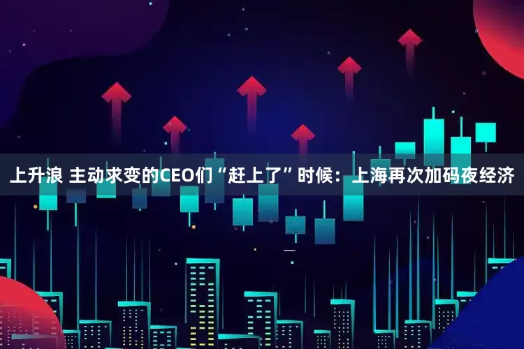 上升浪 主动求变的CEO们“赶上了”时候：上海再次加码夜经济